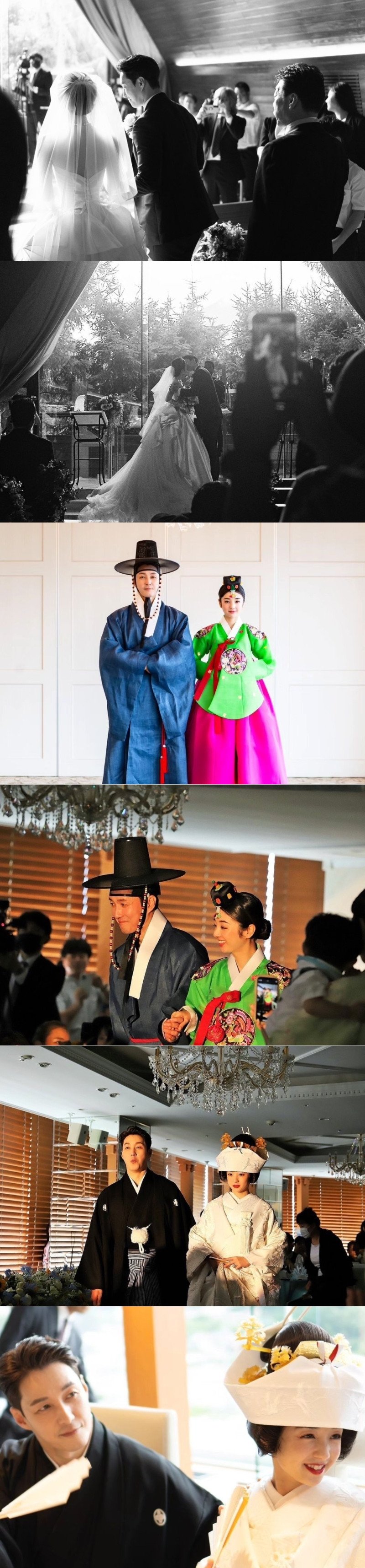 Actor Shim Hyung Tak and His Wife Hirai Saya Share Enchanting Wedding