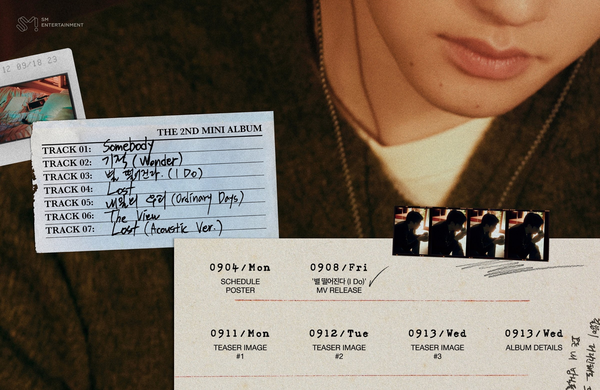 EXO's D.O. Reveals Schedule Poster And Tracklist For Solo Comeback ...