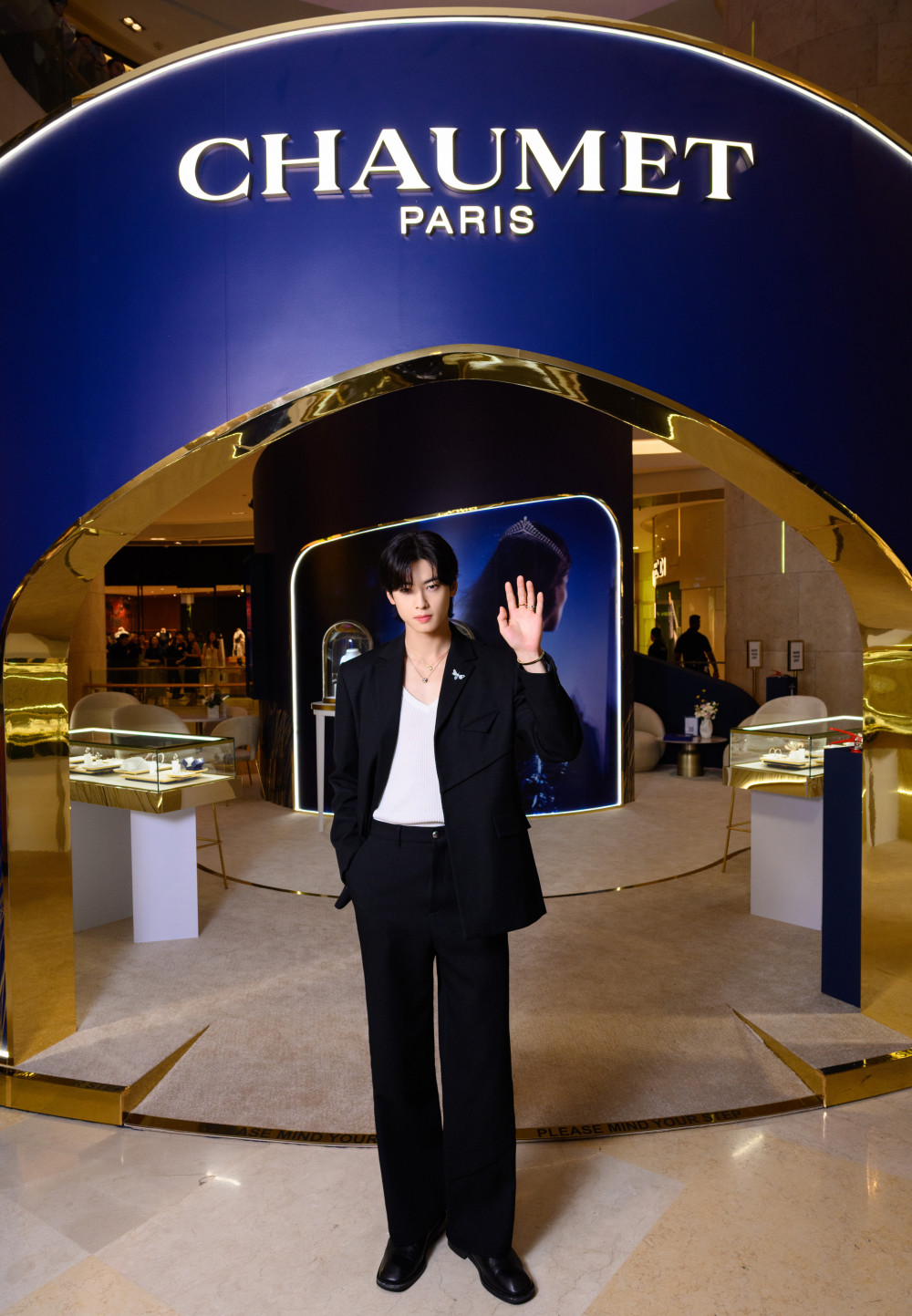 CHAUMET 2023 New Liens Collection with CHA EUN WOO