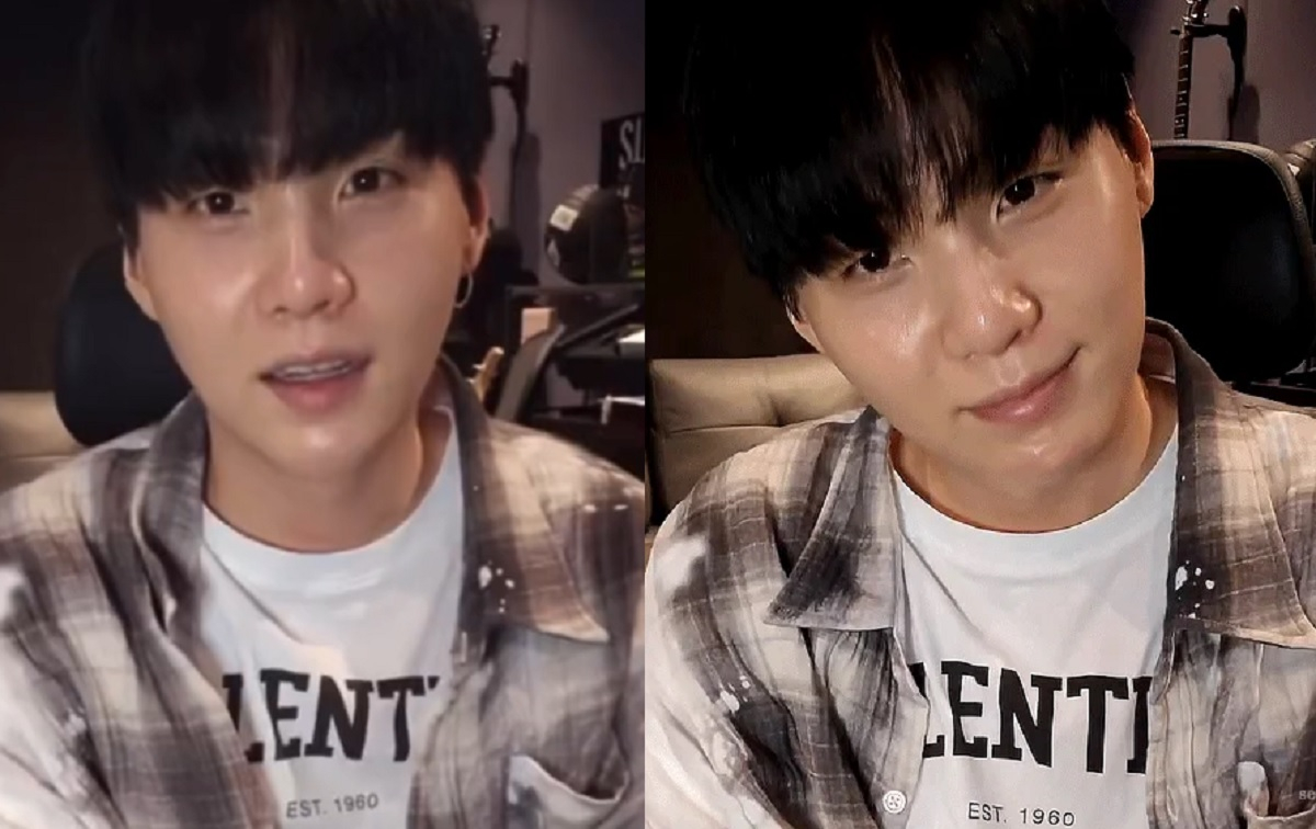 BTS SUGA debuts new haircut before military enlistment and bids fans ...