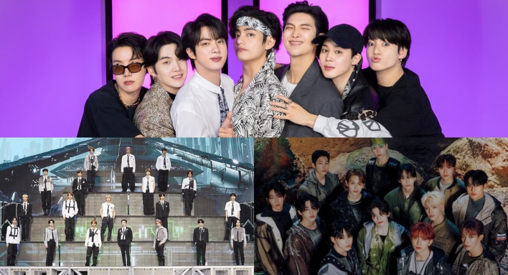 K-Pop boy group brand value rankings for October: BTS, NCT, Seventeen ...