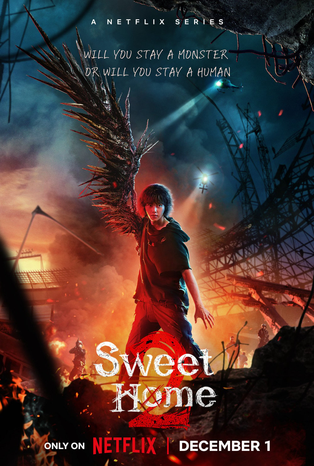 Anúncio de estreia Sweet Home - 2° Temporada Teaser 2023 - Netflix #