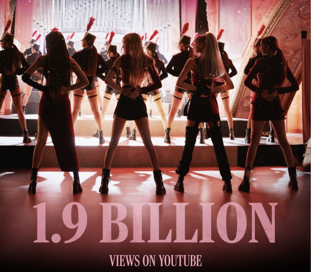 Music videos that online have 1 billion views