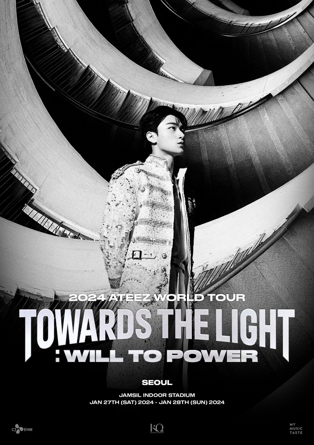 ATEEZ drop intense individual posters for their 2024 world tour, 'Towards the Light Will to