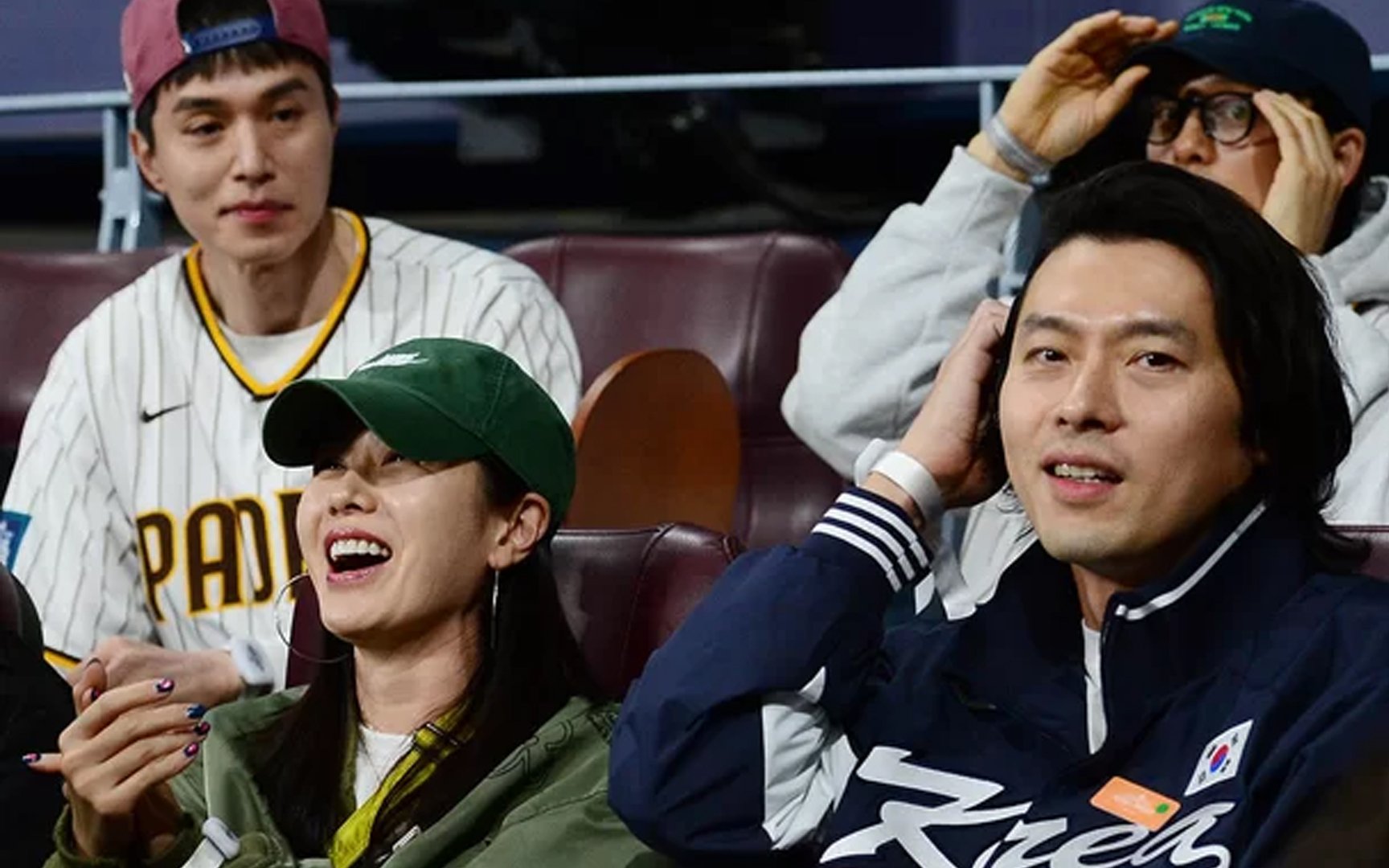 Son Ye Jin and Hyun Bin spotted enjoying a date at the 2024 MLB Seoul ...