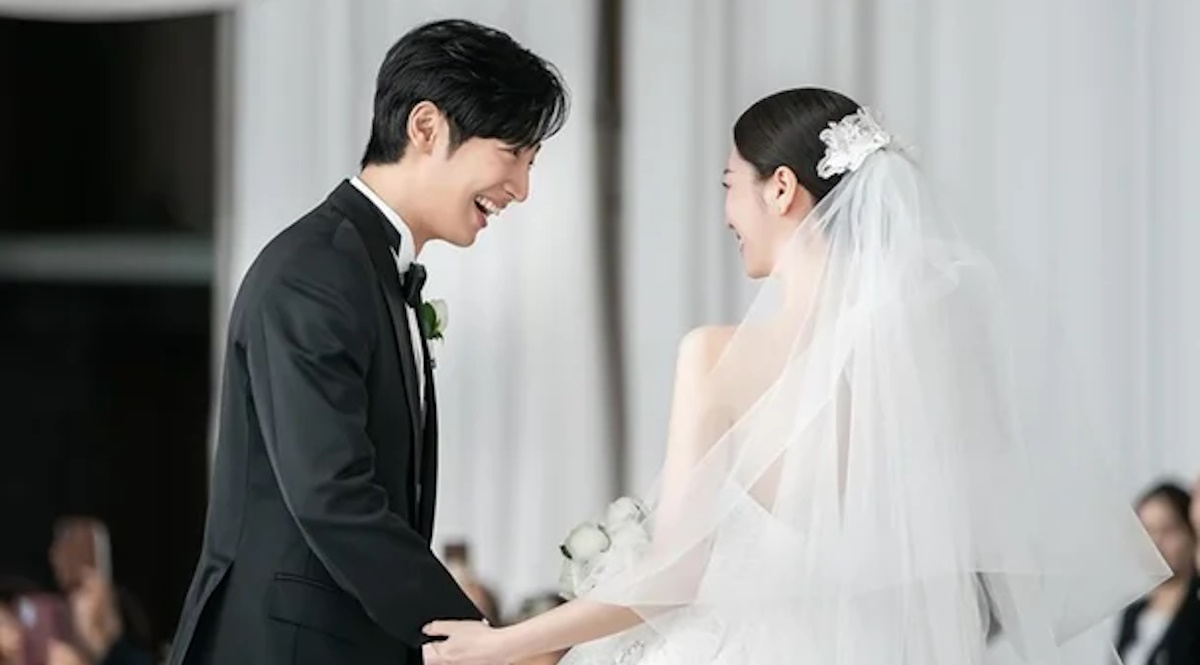 Actor Lee Sang Yup ties the knot & shares photos of beautiful wedding ...