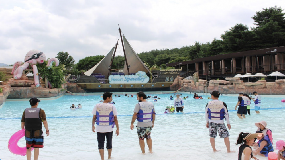 Water park swimsuits