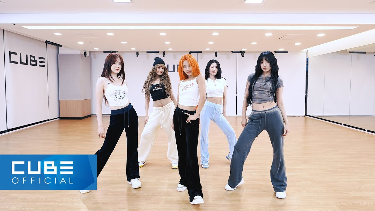 (G)I-DLE reveal 'Klaxon' dance practice video | allkpop