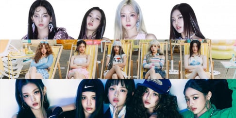 aespa, DAY6, D.O., (G)I-DLE, KISS OF LIFE, Lee Young Ji, NewJeans, QWER