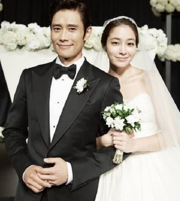 Lee Byung-Hun and Lee Min-Jung