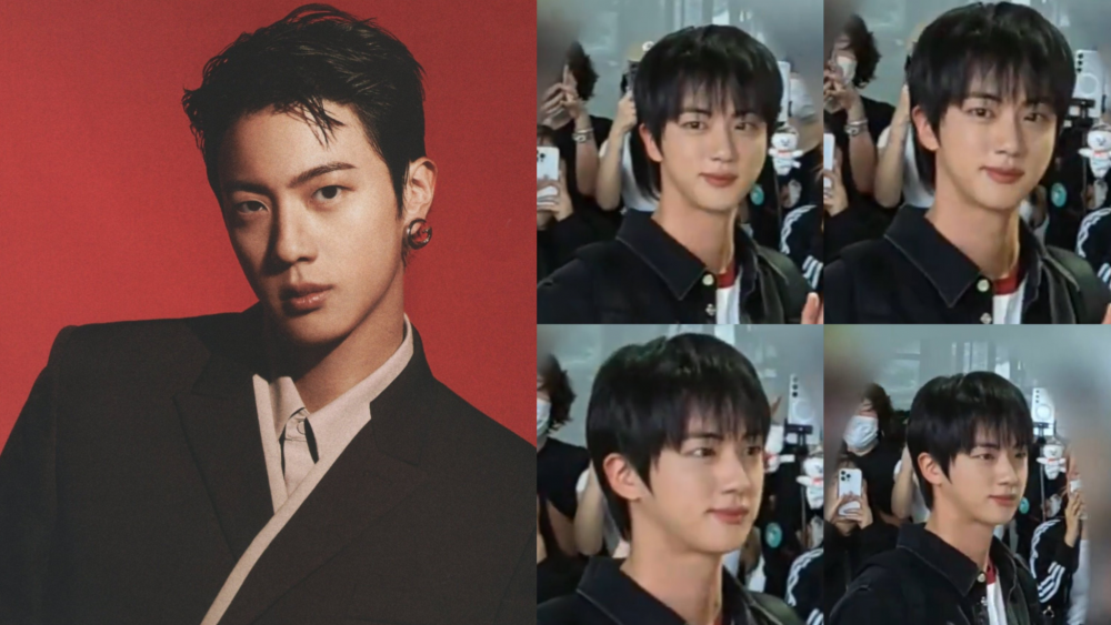 Jin at Milan Fashion Week 2024