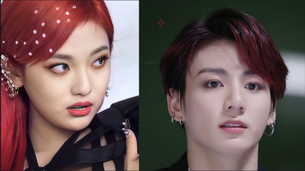 K-Pop Idols with Burgundy Hair