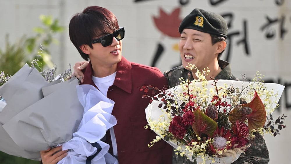 BTS j-hope is officially discharged from mandatory service today