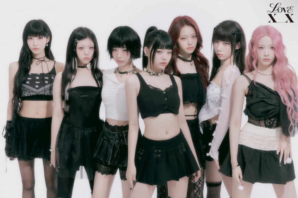 Class:y members in an angelic, dark-themed concept photo