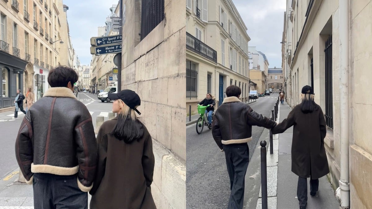 Park Bo Young & Choi Woo Sik reunite for a romantic date in Paris after ...