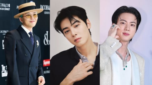 Cha Eun Woo, G-Dragon, Jin