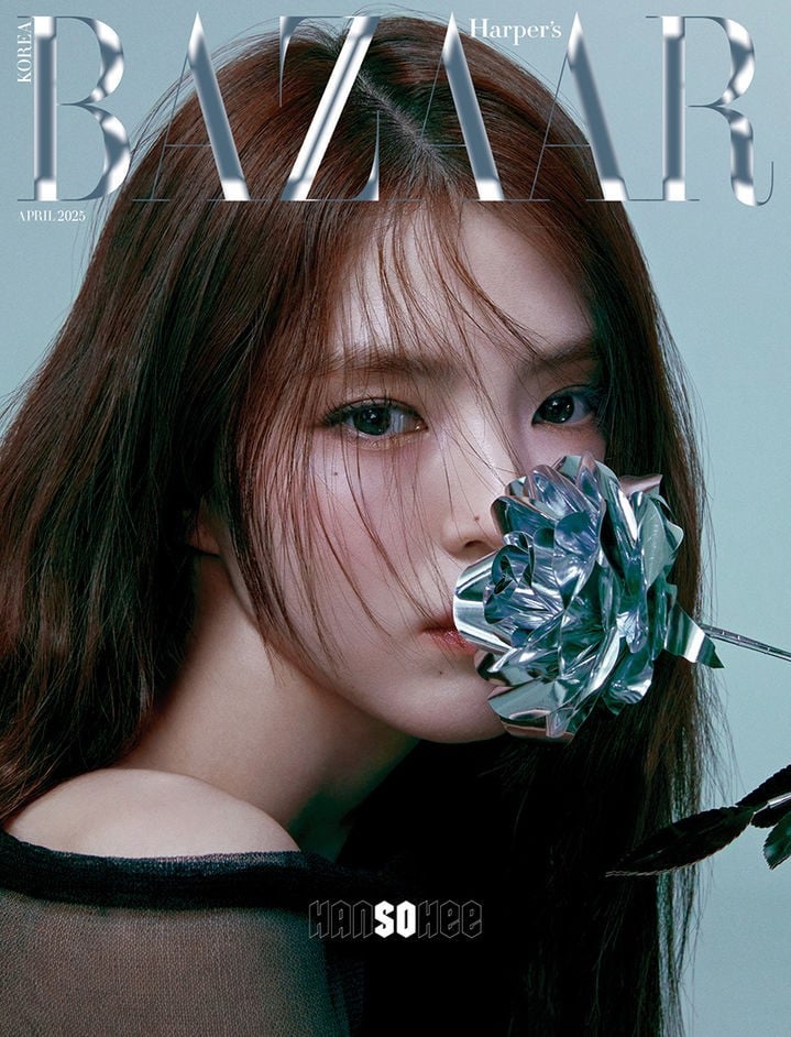 Han So Hee Harper's Bazaar Korea April 2025 Cover 2